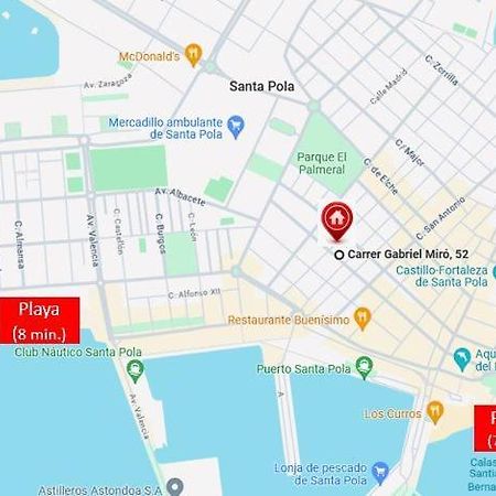 Centrico Apartamento Con Todo A Estrenar En La Playa Santa Pola Zewnętrze zdjęcie